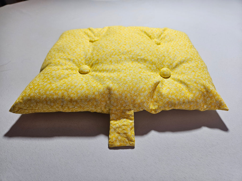 Yellow Floral Cushion