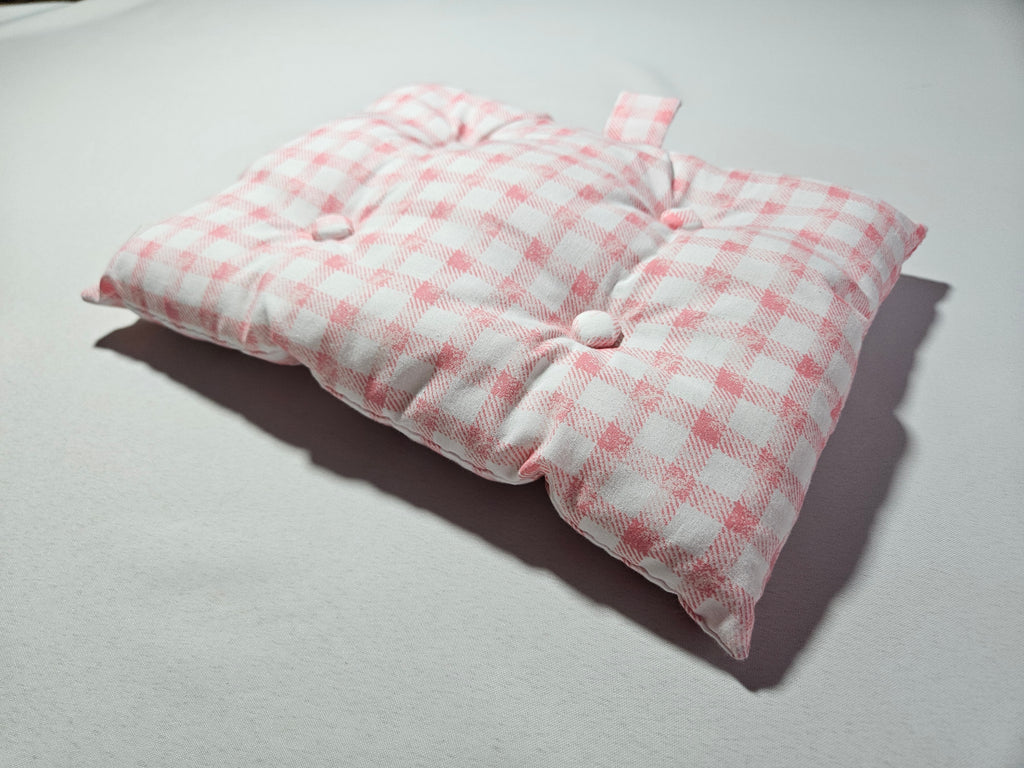 Pink Checker Cushion