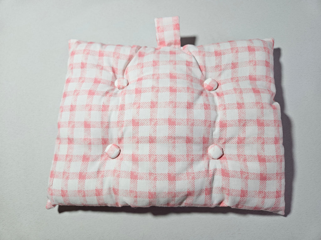 Pink Checker Cushion