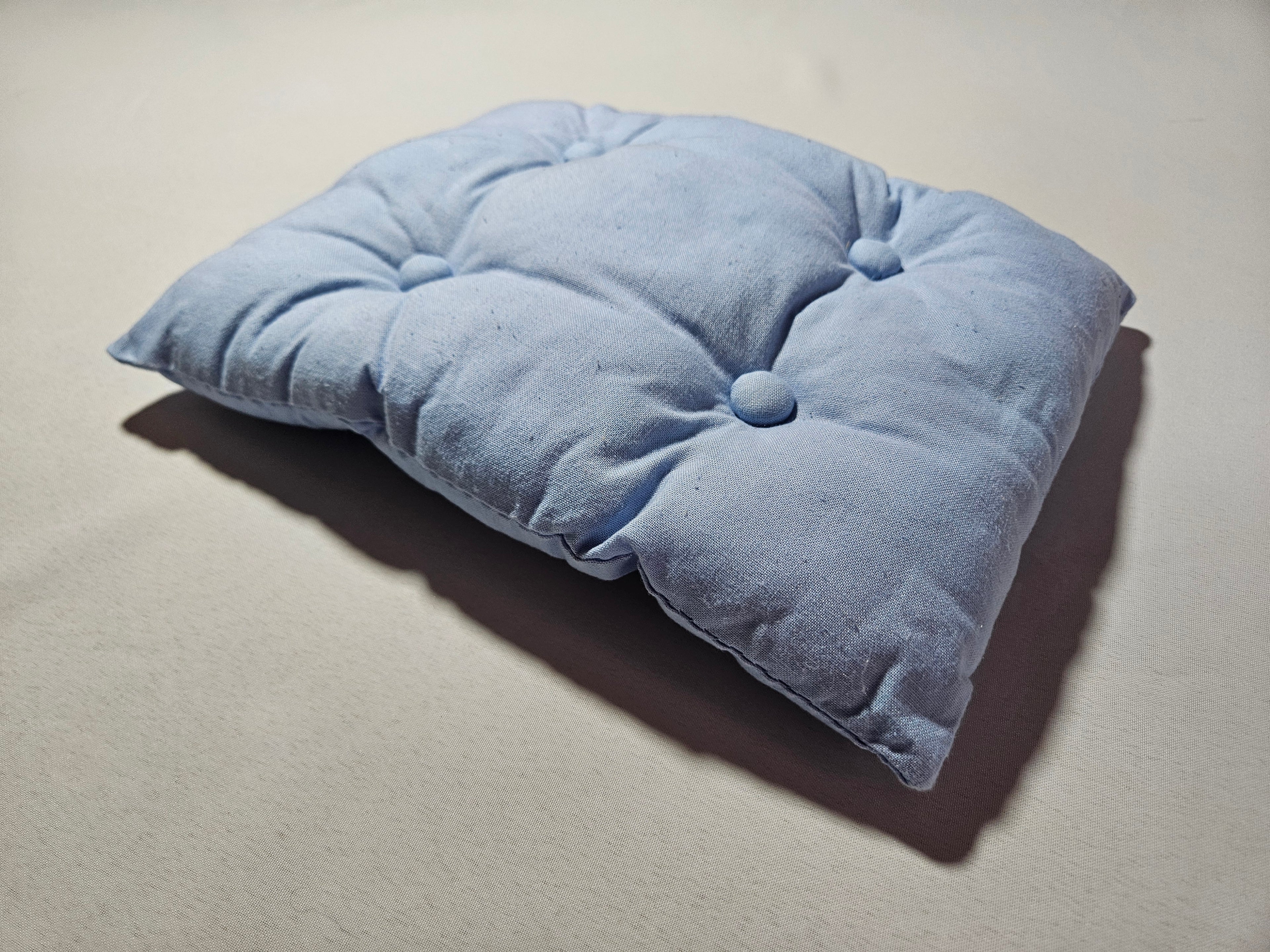 Solid Blue Cushion