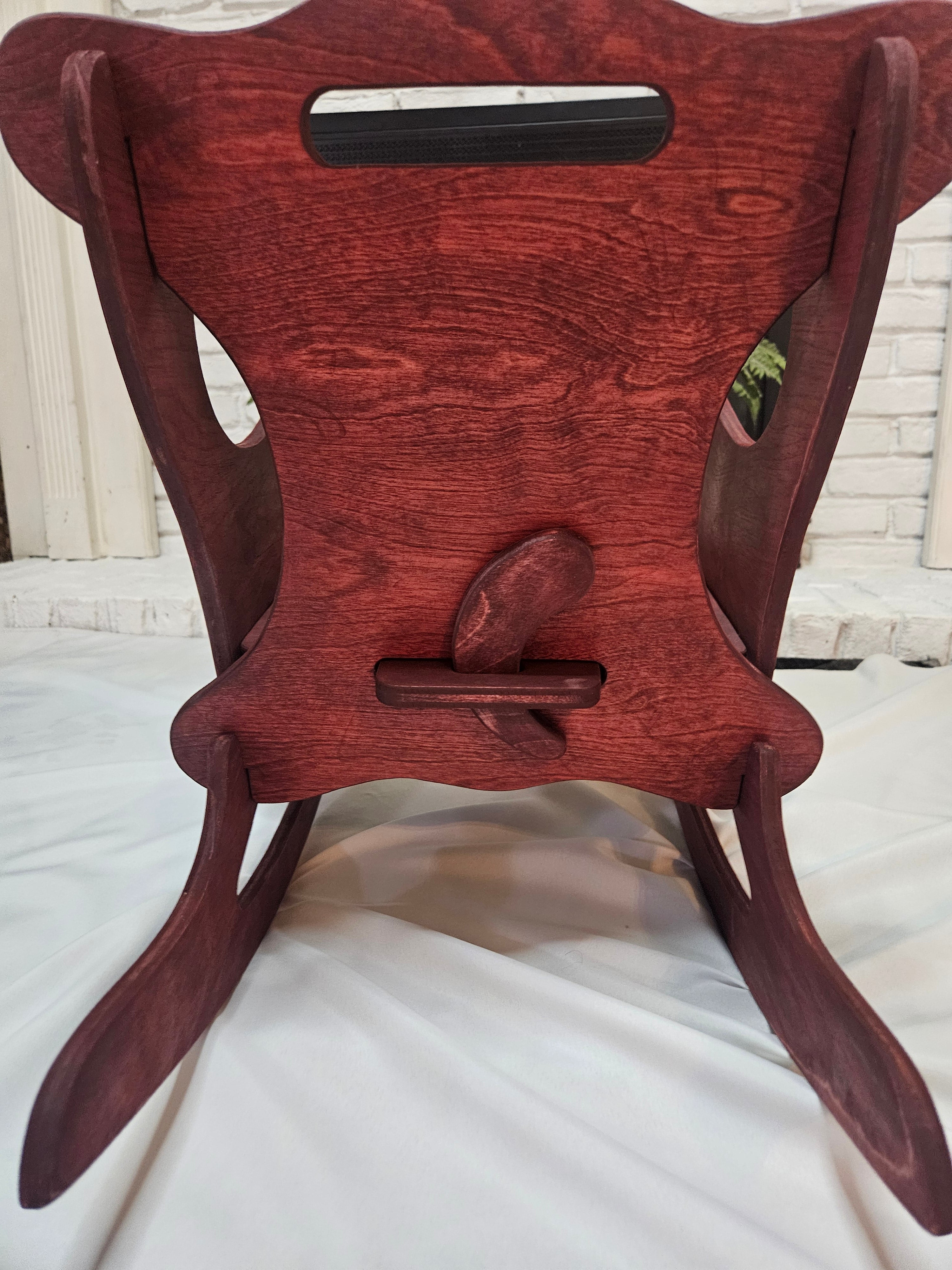 Child's Cherry Wooden Rocker