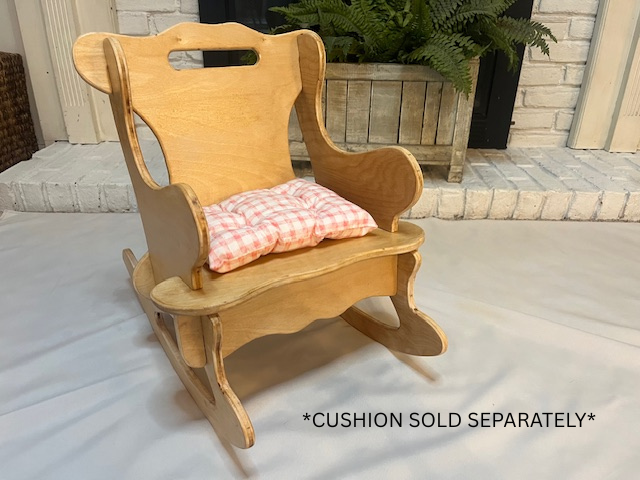 Child's Soft Honey Handcrafted Rocker