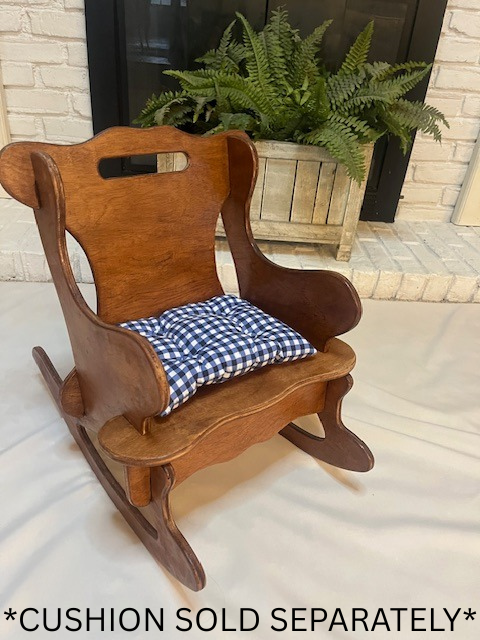 Child's Chestnut Handcrafted Rocker