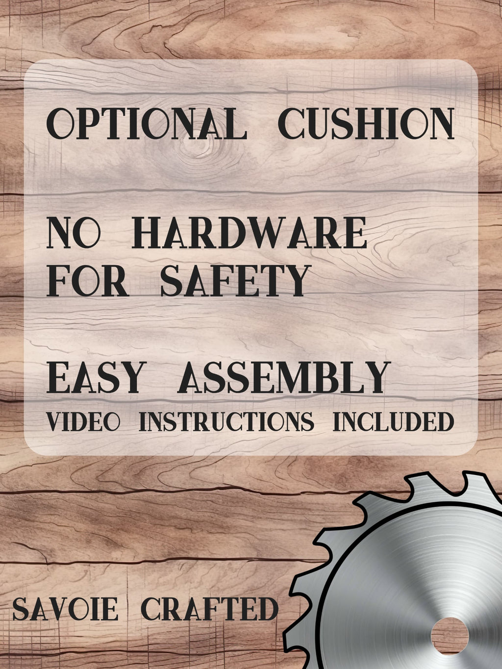 Child's Soft Honey Handcrafted Rocker