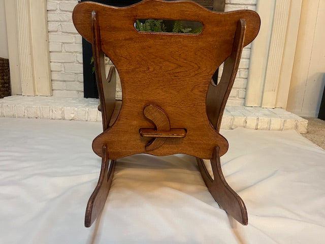 Child's Chestnut Handcrafted Rocker