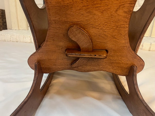 Child's Chestnut Handcrafted Rocker